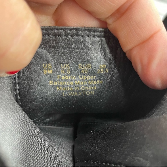 Franco Sarto Waxton Black Ankle Boots snake patent heel Sz 9 - Picture 5 of 8